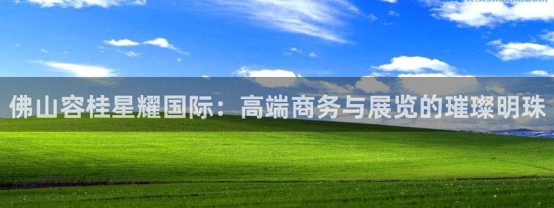 人生就是搏3平台登录注册：佛山容桂星耀国际：高端商务与展览的璀璨明珠
