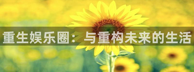 人生就是搏凯捷平台：重生娱乐圈：与重构未来的生活