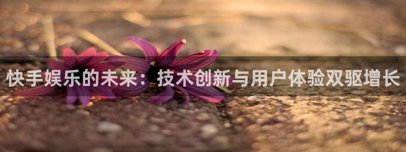 www.人生就是搏体育.com：快手娱乐的未来：技术创新与用户体验双驱增长